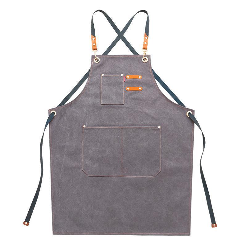 Denim Canvas Chef Apron – Durable, Functional & Stylish