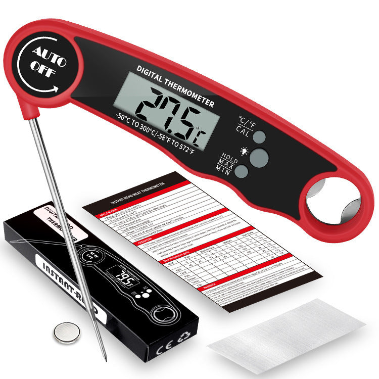Folding Kitchen & Grill Thermometer – Precision & Portability