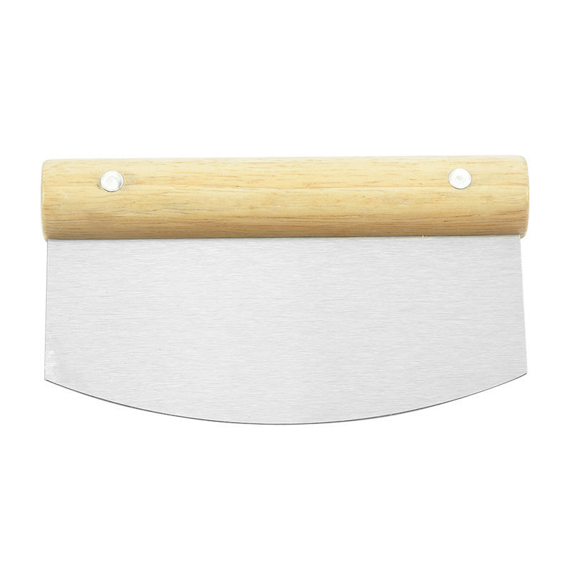Dough Cutter & Scraper – Professional Stainless-Steel Baking Tool