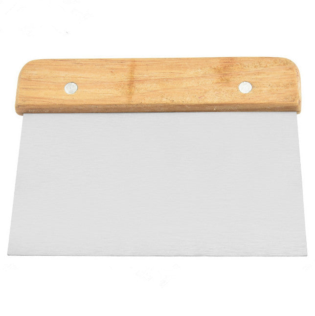 Dough Cutter & Scraper – Professional Stainless-Steel Baking Tool